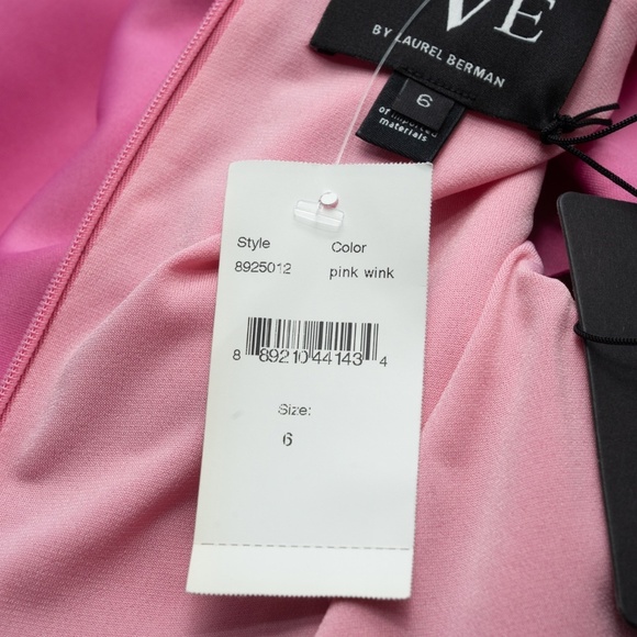 Black Halo By Laurel Berman | Baldwin Gown in Pink Wink - Picture 10 of 15